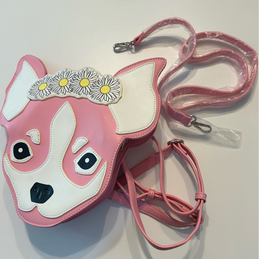 Dolls kill flower power dog festival back pack